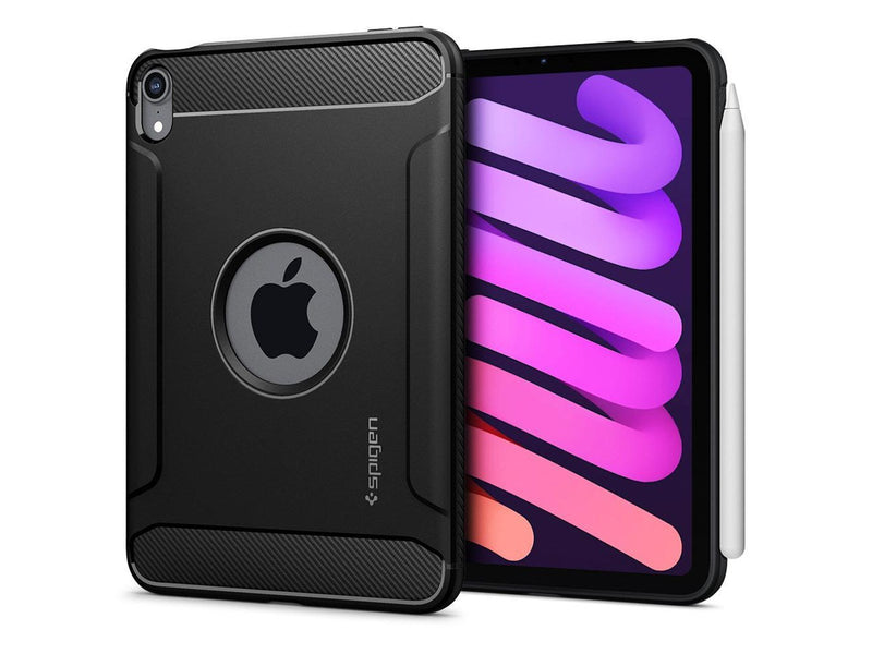 Spigen Rugged Armor - black - iPad mini 2024/2021