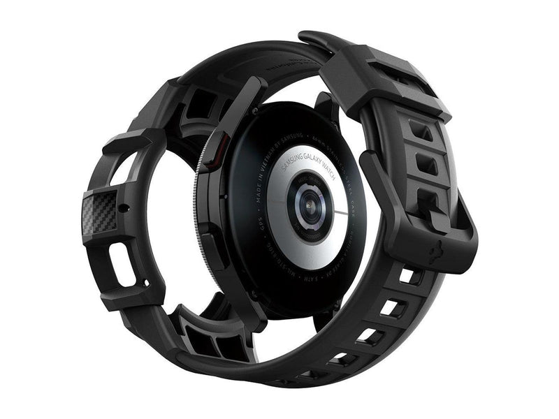 Spigen Rugged Armor Pro - black - Samsung Galaxy Watch 4 Classic (46mm)