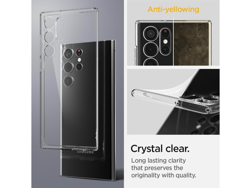 Spigen Liquid Crystal - crystal clear - Samsung Galaxy S22 Ultra