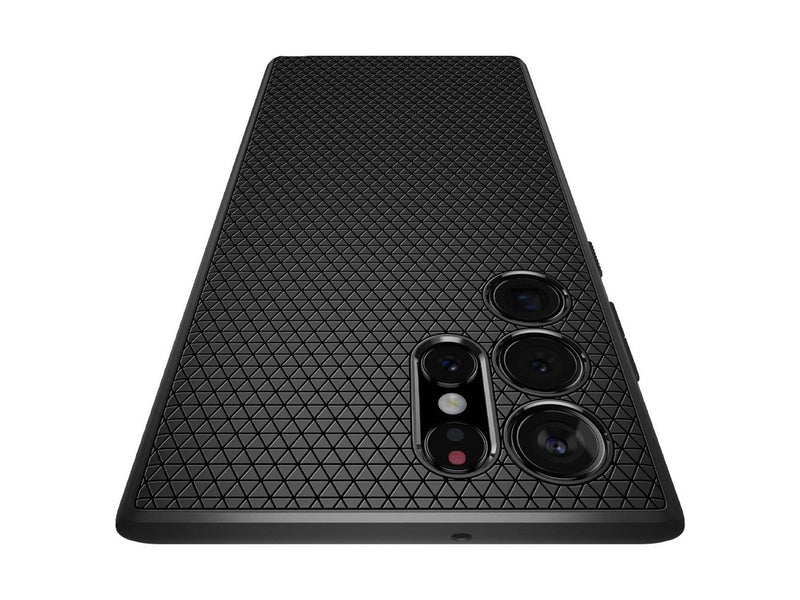 Spigen Liquid Air - matte black - Samsung Galaxy S22 Ultra