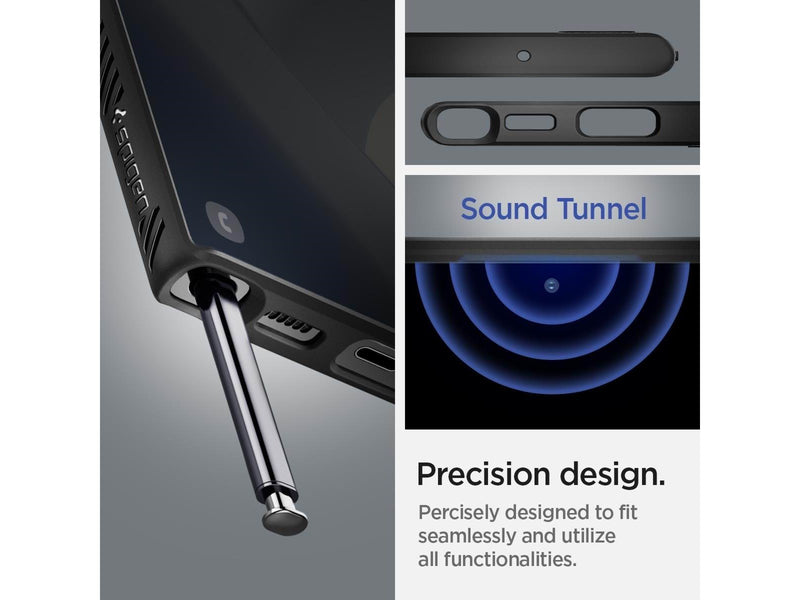 Spigen Liquid Air - matte black - Samsung Galaxy S22 Ultra