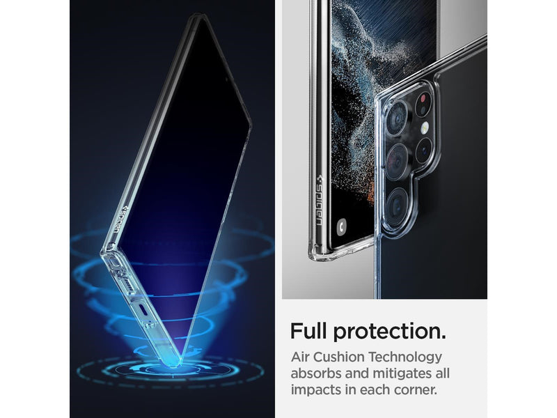 Spigen Ultra Hybrid - crystal clear - Samsung Galaxy S22 Ultra