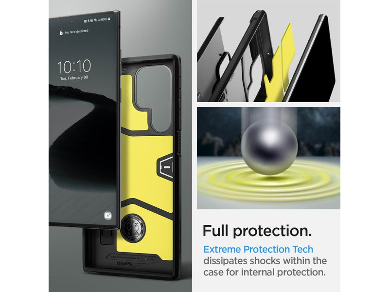 Spigen Tough Armor - black - Samsung Galaxy S22 Ultra