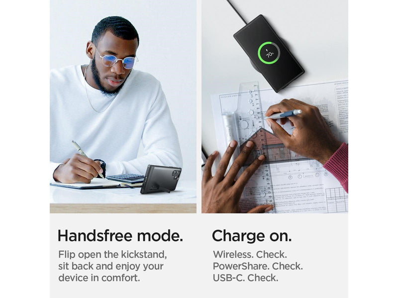 Spigen Tough Armor - black - Samsung Galaxy S22 Ultra