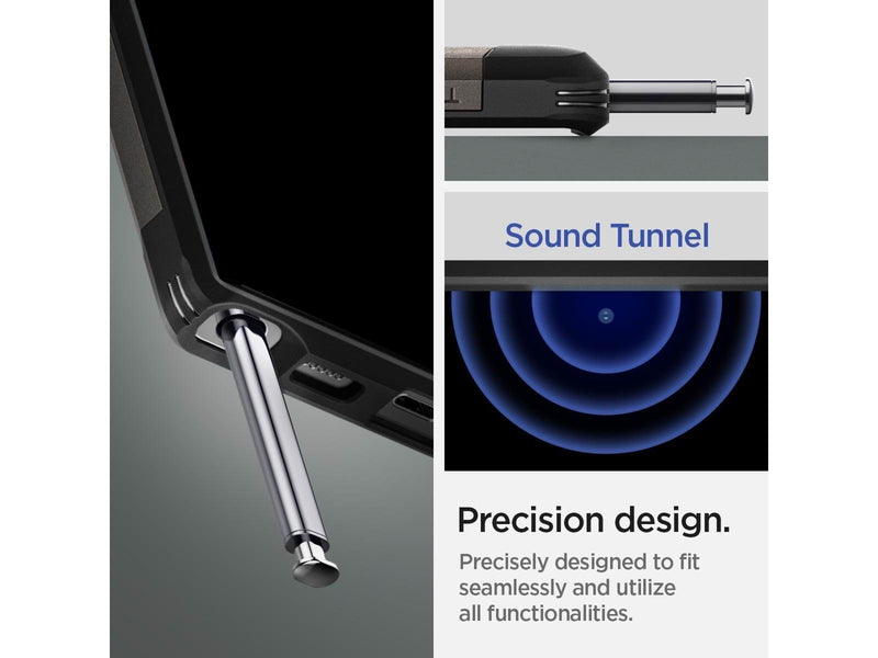 Spigen Tough Armor - gunmetal - Samsung Galaxy S22 Ultra