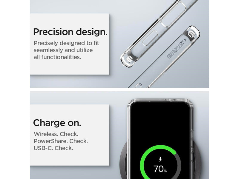 Spigen Ultra Hybrid - crystal clear - Samsung Galaxy S22+