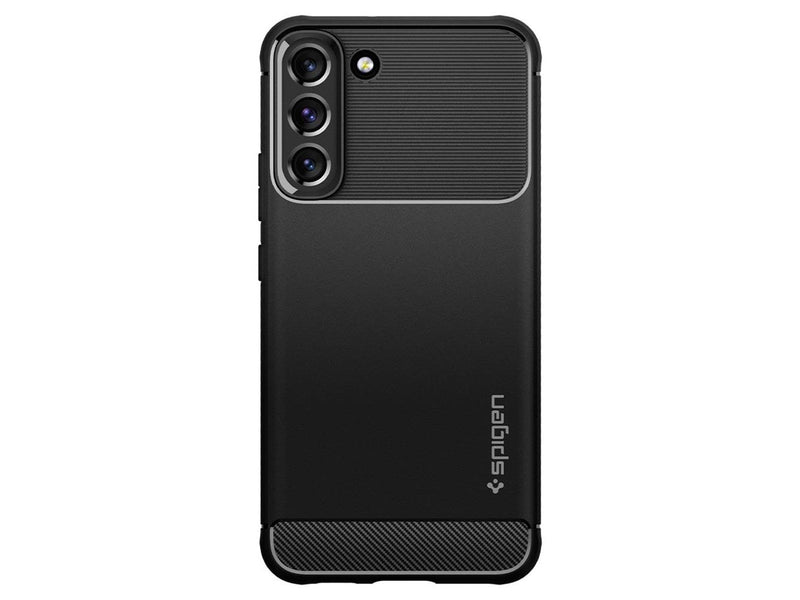 Spigen Rugged Armor - matte black - Samsung Galaxy S22