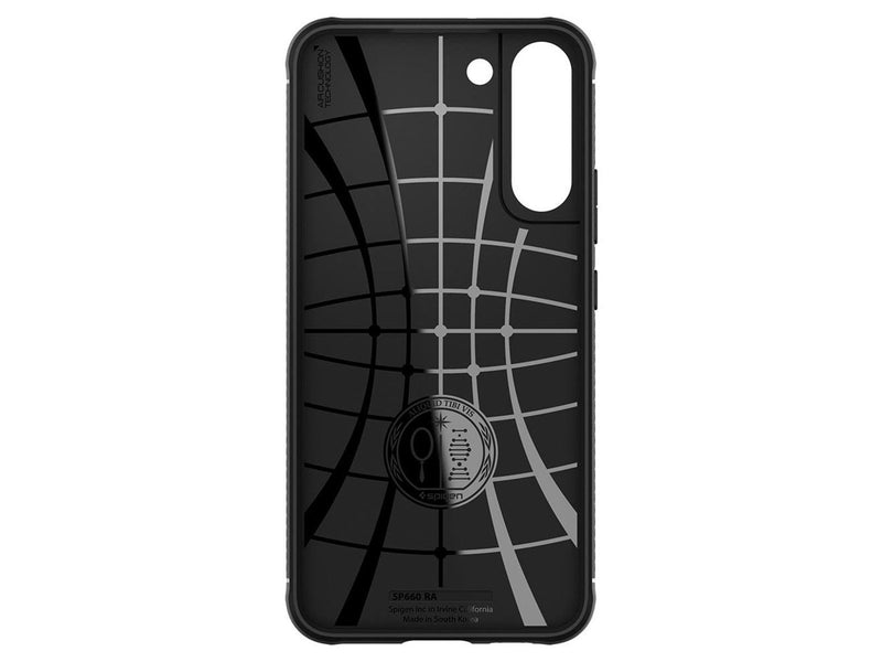 Spigen Rugged Armor - matte black - Samsung Galaxy S22