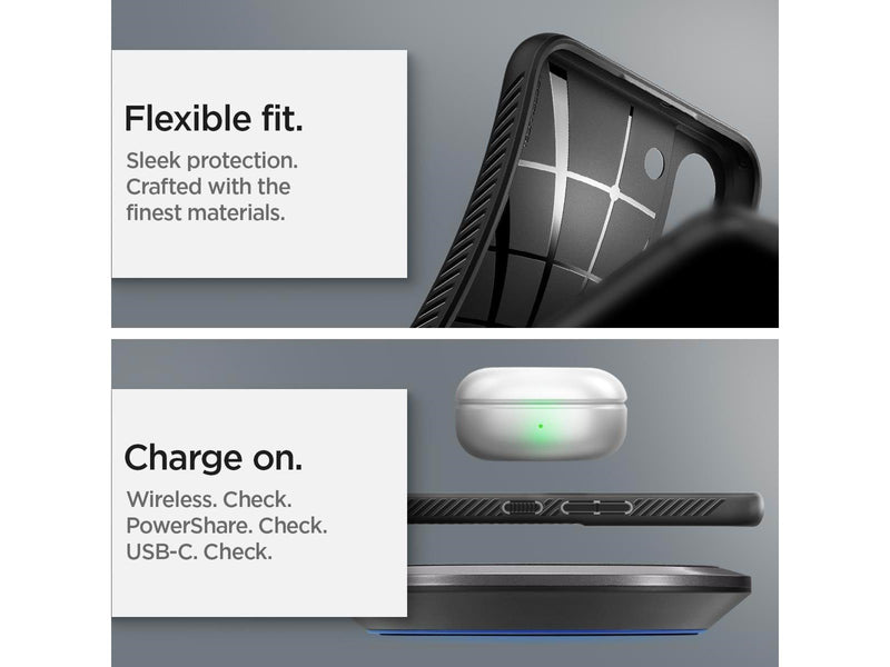 Spigen Liquid Air - matte black - Samsung Galaxy S22+