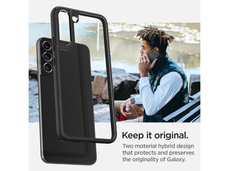 Spigen Ultra Hybrid - matte black - Samsung Galaxy S22