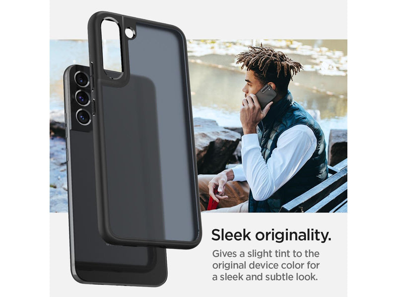 Spigen Ultra Hybrid - frost black - Samsung Galaxy S22
