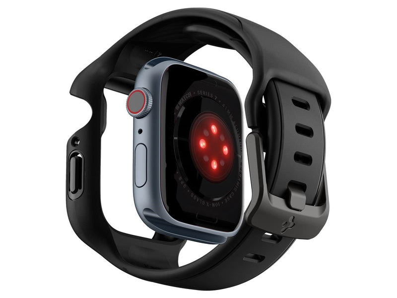 Spigen Liquid Air Pro - black - Apple Watch 9/8/7 41mm