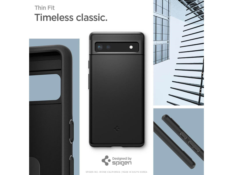 Spigen Thin Fit - black - Google Pixel 6a