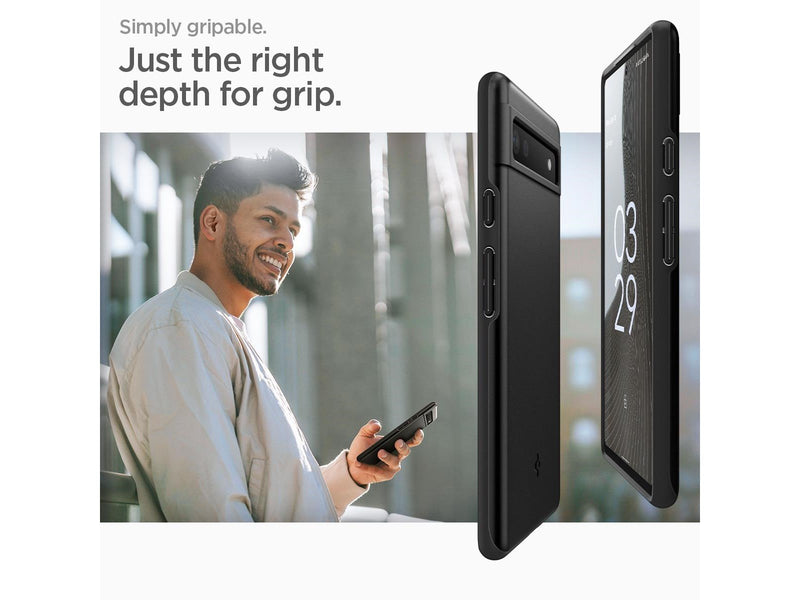 Spigen Thin Fit - black - Google Pixel 6a