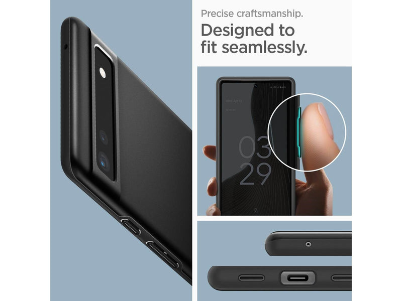 Spigen Thin Fit - black - Google Pixel 6a
