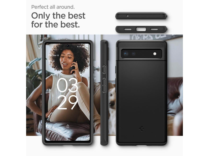 Spigen Thin Fit - black - Google Pixel 6a