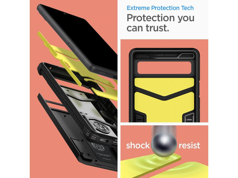 Spigen Tough Armor - black - Google Pixel 6a