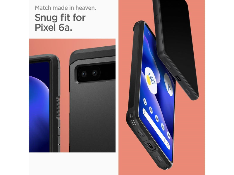 Spigen Tough Armor - black - Google Pixel 6a