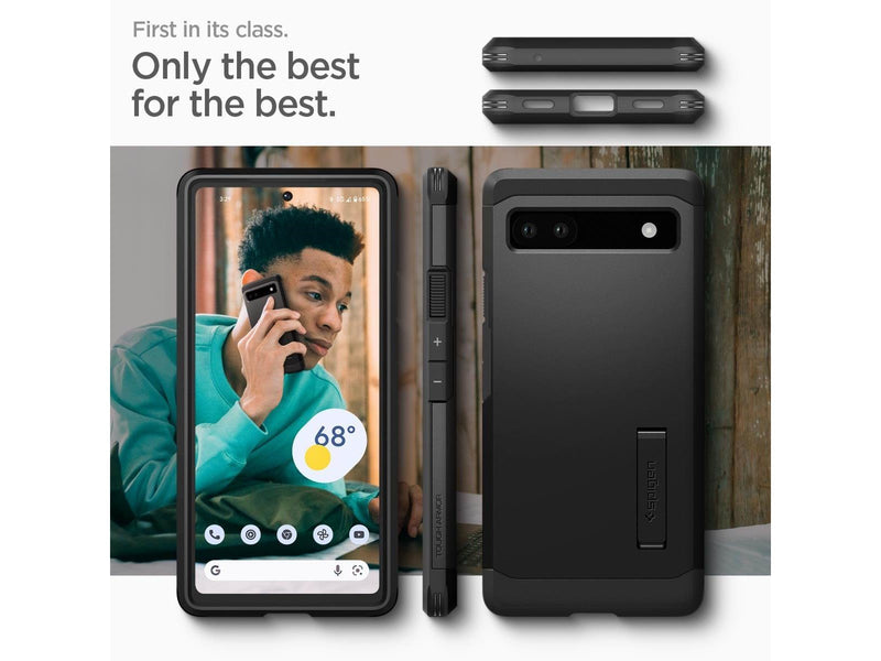 Spigen Tough Armor - black - Google Pixel 6a