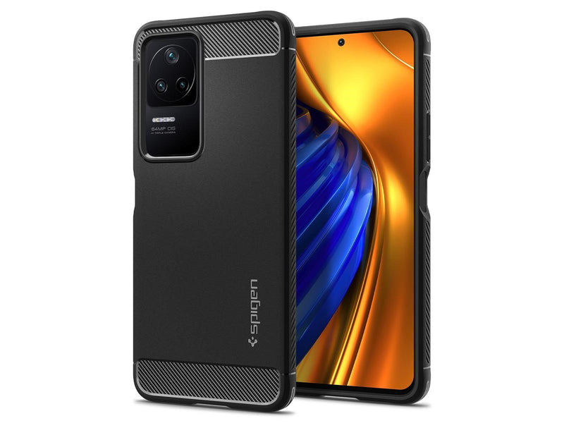 Spigen Rugged Armor - matte black - Xiaomi POCO F4/Redmi K40S