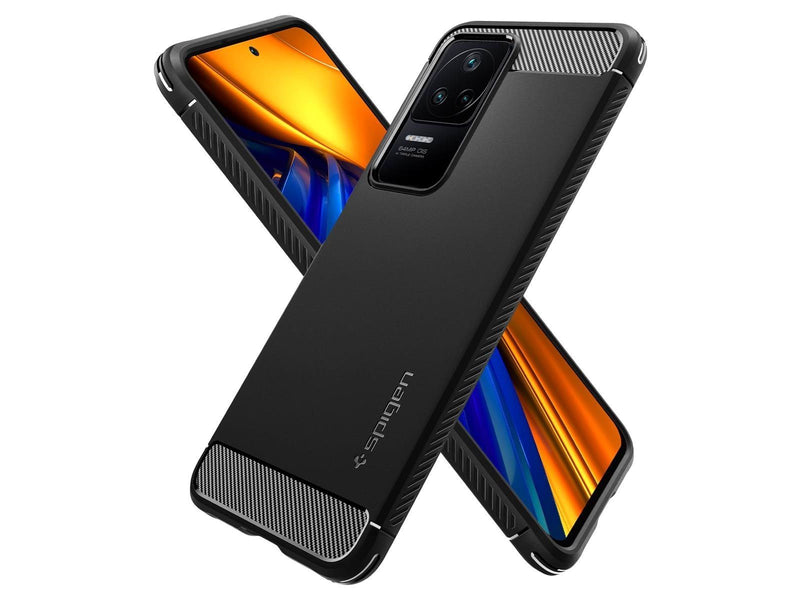 Spigen Rugged Armor - matte black - Xiaomi POCO F4/Redmi K40S