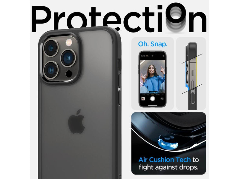 Spigen Ultra Hybrid - frost black - iPhone 14 Pro Max
