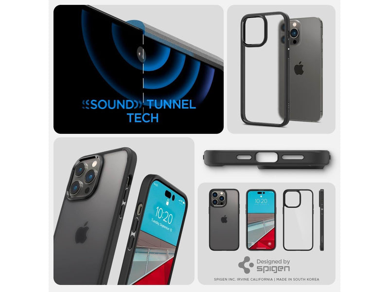 Spigen Ultra Hybrid - frost black - iPhone 14 Pro Max