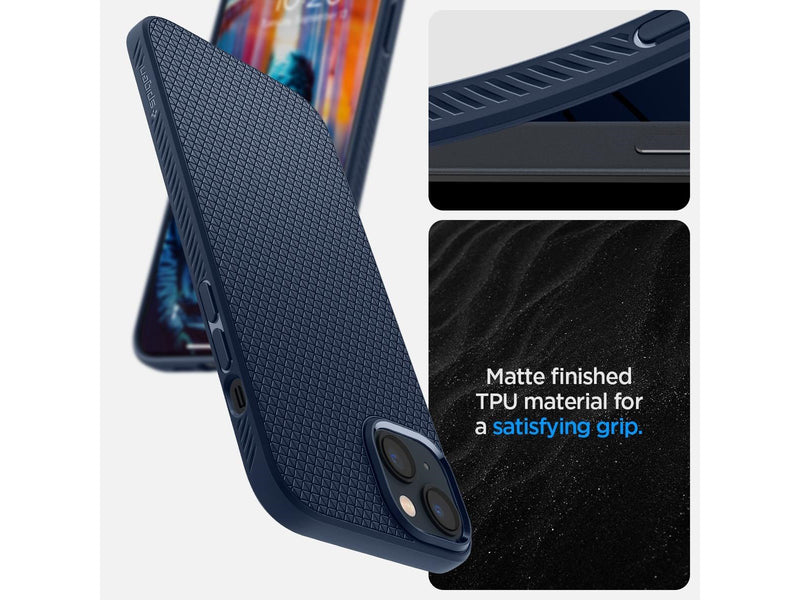 Spigen Liquid Air - navy blue - iPhone 14 Plus