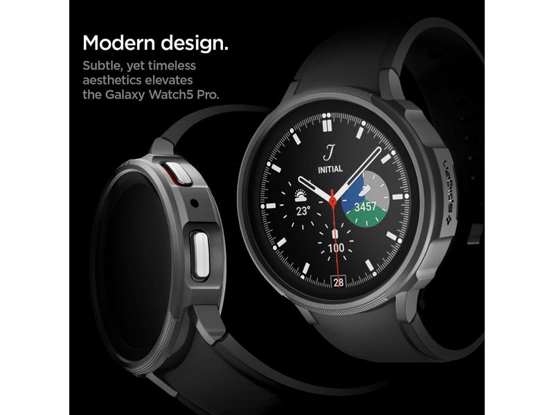 Spigen Liquid Air - black - Samsung Galaxy Watch5 Pro 45mm