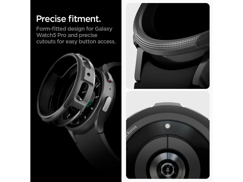 Spigen Liquid Air - black - Samsung Galaxy Watch5 Pro 45mm