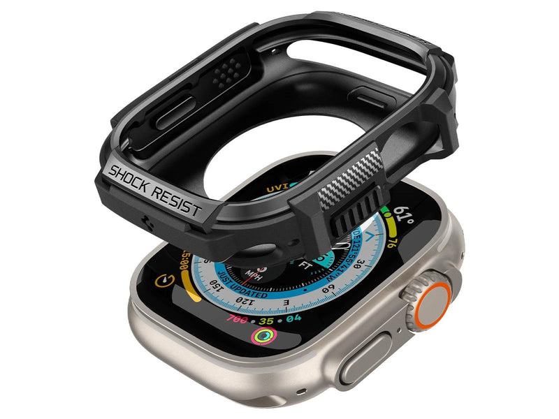 Spigen Rugged Armor - black - Apple Watch Ultra 2/Ultra 49mm
