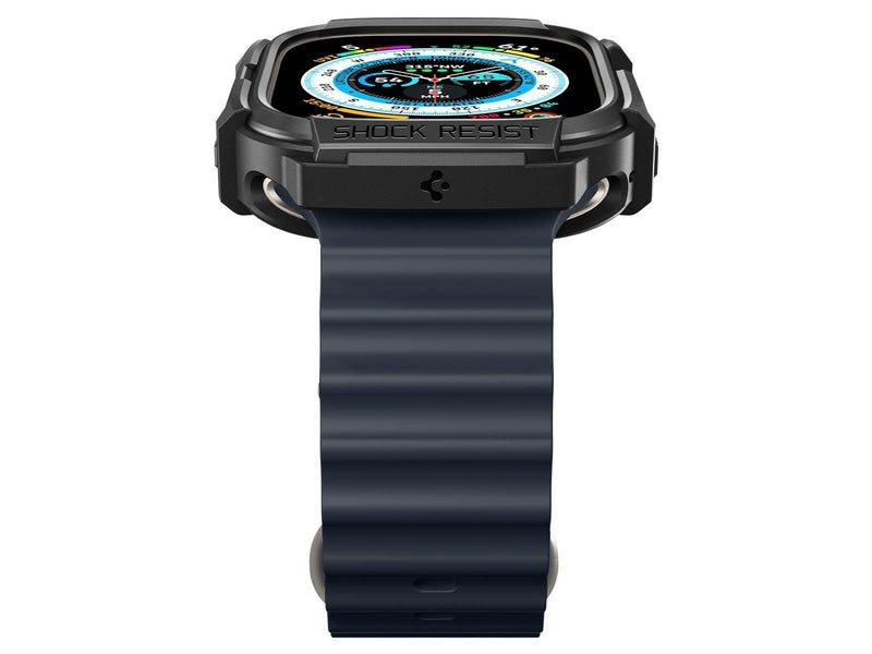 Spigen Rugged Armor - black - Apple Watch Ultra 2/Ultra 49mm