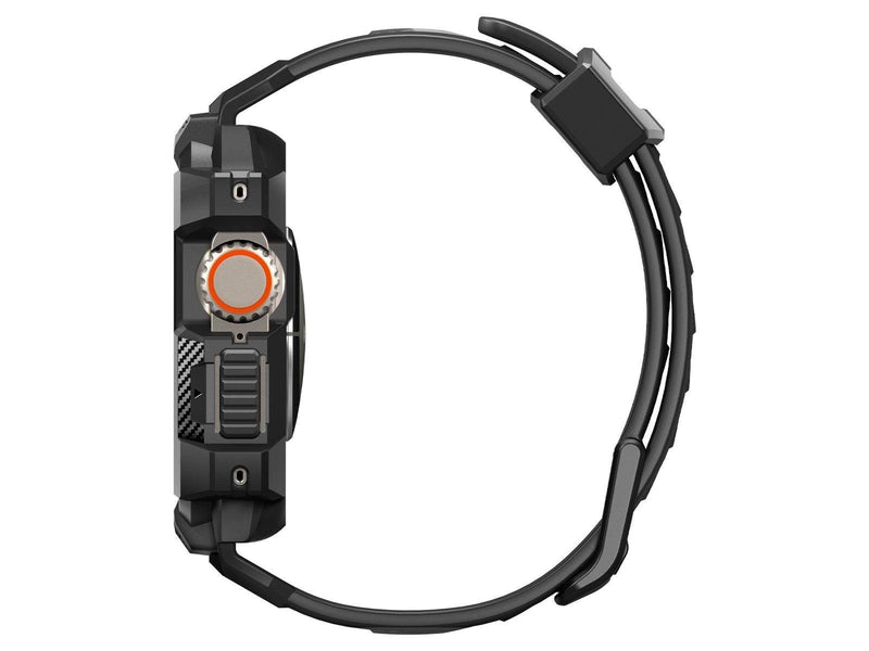 Spigen Rugged Armor Pro - black - Apple Watch Ultra 2/Ultra 49mm