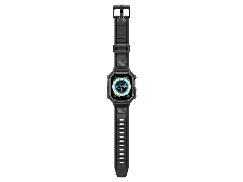 Spigen Rugged Armor Pro - black - Apple Watch Ultra 2/Ultra 49mm