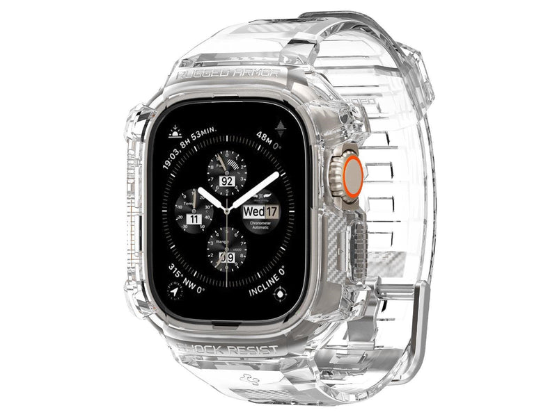 Spigen Rugged Armor Pro - crystal clear - Apple Watch Ultra 2/Ultra 49mm
