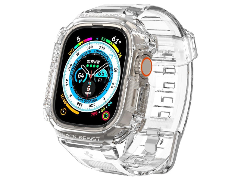 Spigen Rugged Armor Pro - crystal clear - Apple Watch Ultra 2/Ultra 49mm