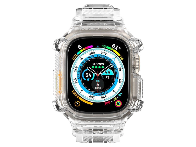 Spigen Rugged Armor Pro - crystal clear - Apple Watch Ultra 2/Ultra 49mm