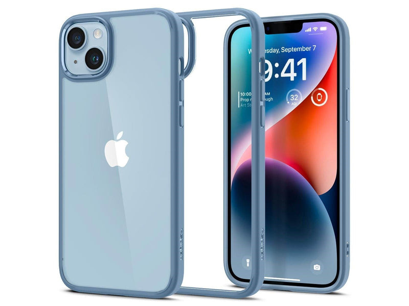 Spigen Ultra Hybrid - sierra blue - iPhone 14