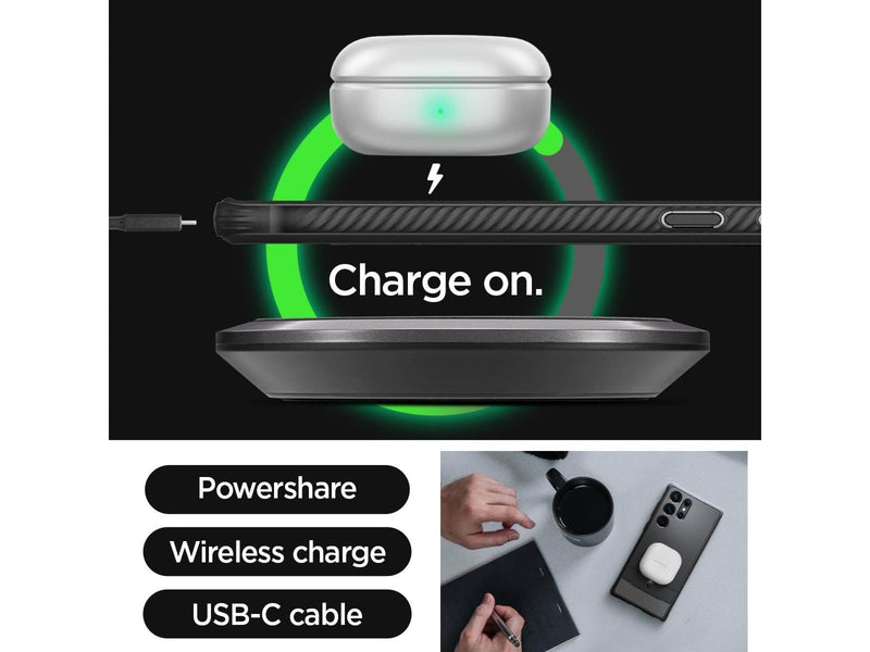 Spigen Rugged Armor - black - Samsung Galaxy S23 Ultra