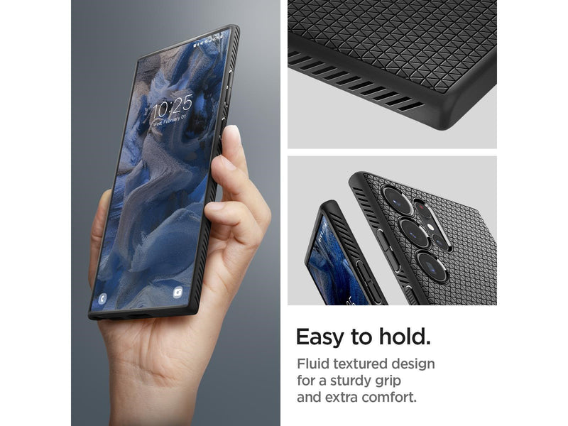 Spigen Liquid Air - black - Samsung Galaxy S23 Ultra