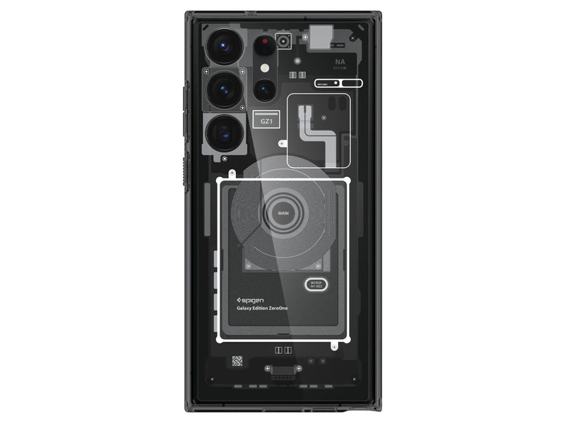 Spigen Ultra Hybrid - zero one - Samsung Galaxy S23 Ultra