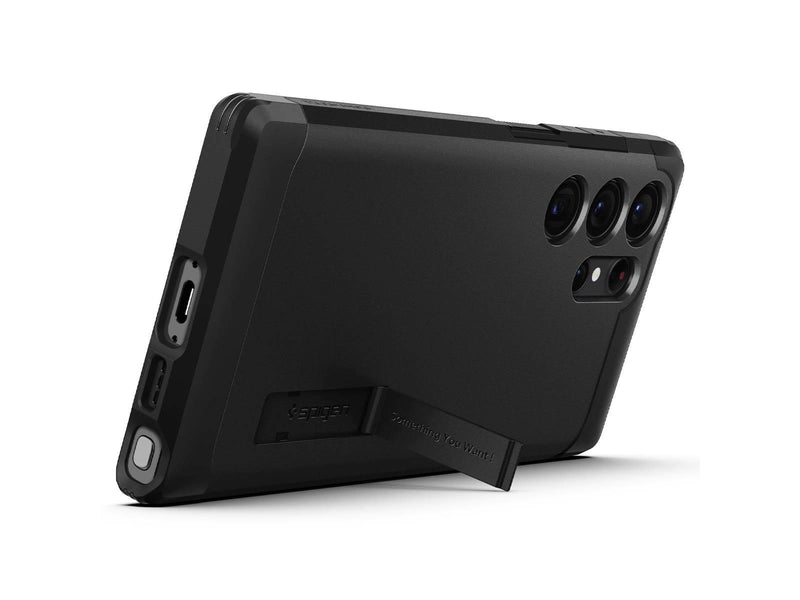 Spigen Tough Armor - black - Samsung Galaxy S23 Ultra