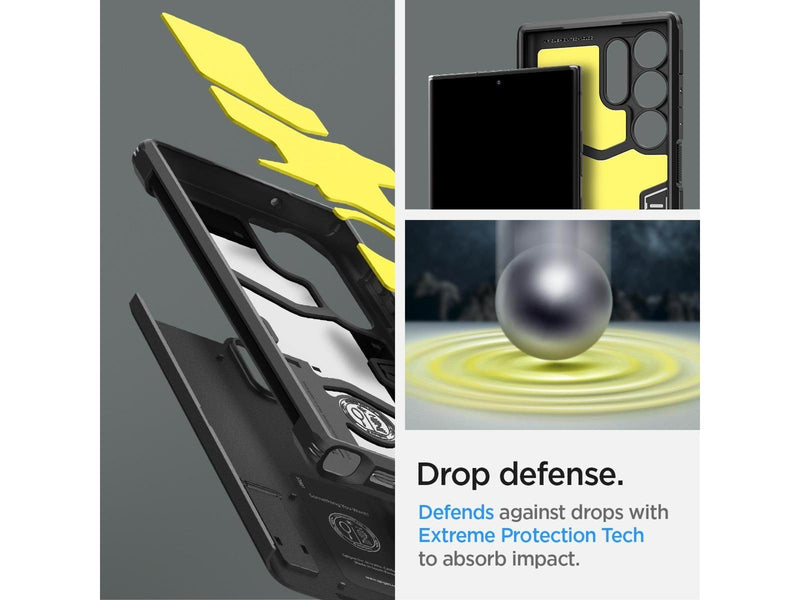 Spigen Tough Armor - black - Samsung Galaxy S23 Ultra