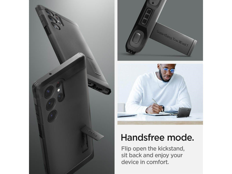 Spigen Tough Armor - black - Samsung Galaxy S23 Ultra