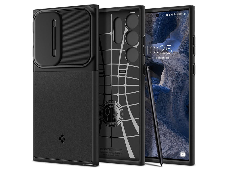 Spigen Optik Armor - black - Samsung Galaxy S23 Ultra