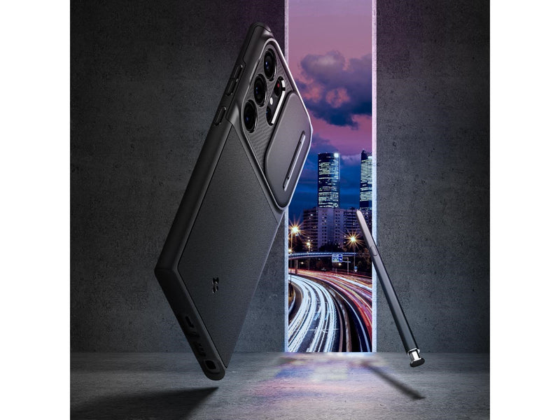 Spigen Optik Armor - black - Samsung Galaxy S23 Ultra
