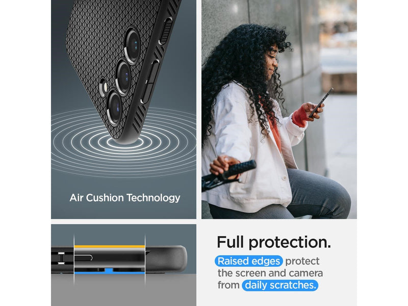 Spigen Liquid Air - black - Samsung Galaxy S23