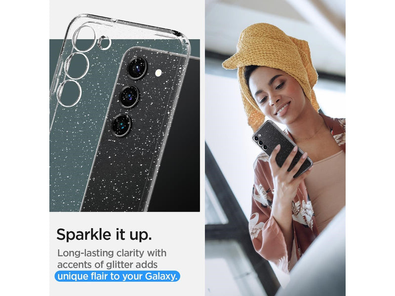 Spigen Liquid Crystal Glitter - clear - Samsung Galaxy S23