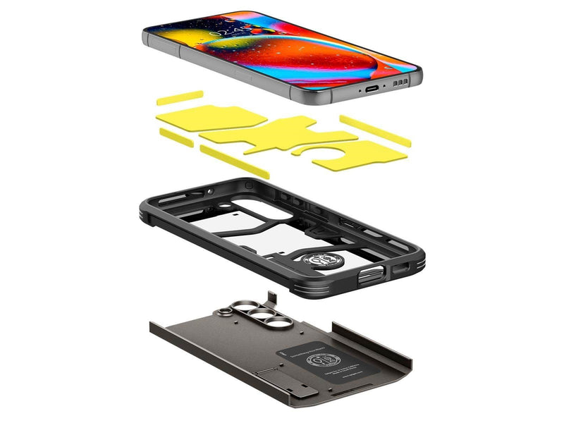 Spigen Tough Armor - gunmetal - Samsung Galaxy S23