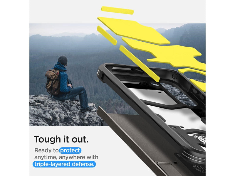 Spigen Tough Armor - gunmetal - Samsung Galaxy S23